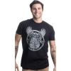 Odin | Norse Mythology God Valkyrie Valhalla Viking Raven Nordic Thor T-Shirt(Black)