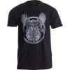 Odin | Norse Mythology God Valkyrie Valhalla Viking Raven Nordic Thor T-Shirt(Black)