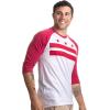 Washington, DC Flag | D.C. Capitol Raglan Shirt, Baseball T-Shirt for Men Women(Vintage Scarlet & White)