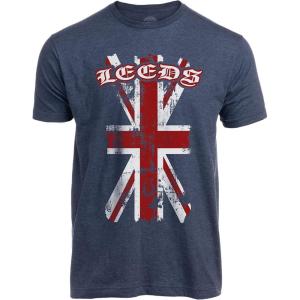 Union Jack Flag | UK United Kingdom Great Britain British for Men Women T-Shirt(Leeds)