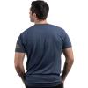 Navy Chest Print & U.S. Military Sleeve Flag Shirt – Naval Veteran Sailor T-Shirt for Men(USS Virginia)
