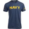 Navy Chest Print & U.S. Military Sleeve Flag Shirt – Naval Veteran Sailor T-Shirt for Men(USS Winston S. Churchill)
