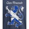 Scottish Lion Rampant | Scotland Saltire Gaelic Tee Shirt, Highlands Pride T-Shirt for Men Women(Macnab)