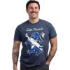 Scottish Lion Rampant | Scotland Saltire Gaelic Tee Shirt, Highlands Pride T-Shirt for Men Women(Russell)
