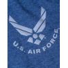 U.S. Air Force | Licensed United States Airforce Tee Shirt, USAF Airman Veteran Military T-Shirt for Men Women(Tee – Dark Blue)