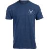 U.S. Air Force | Licensed United States Airforce Tee Shirt, USAF Airman Veteran Military T-Shirt for Men Women(Tee – Dark Blue)