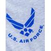 U.S. Air Force | Licensed United States Airforce Tee Shirt, USAF Airman Veteran Military T-Shirt for Men Women(Tee – Grey)
