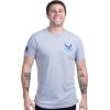 U.S. Air Force | Licensed United States Airforce Tee Shirt, USAF Airman Veteran Military T-Shirt for Men Women(Tee – Grey)