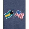 United States Friendship | USA – National Pride Flag Heritage Tee Unisex T-Shirt for Men or Women(Bahamas)