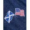 United States Friendship | USA – National Pride Flag Heritage Tee Unisex T-Shirt for Men or Women(Scotland)