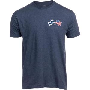 United States Friendship | USA – National Pride Flag Heritage Tee Unisex T-Shirt for Men or Women(Finland)