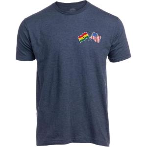United States Friendship | USA – National Pride Flag Heritage Tee Unisex T-Shirt for Men or Women(Ghana)