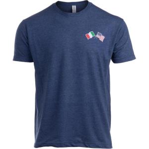 United States Friendship | USA – National Pride Flag Heritage Tee Unisex T-Shirt for Men or Women(Italy)