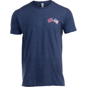 United States Friendship | USA – National Pride Flag Heritage Tee Unisex T-Shirt for Men or Women(Norway)