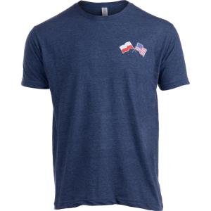 United States Friendship | USA – National Pride Flag Heritage Tee Unisex T-Shirt for Men or Women(Poland)