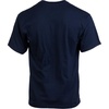 Wyoming Flag Pocket Tee | Embroidered Crest Buffalo WY State Pride Men Women T-Shirt-(Pocket,M) Navy Blue