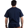 Wyoming Flag Pocket Tee | Embroidered Crest Buffalo WY State Pride Men Women T-Shirt-(Pocket,M) Navy Blue