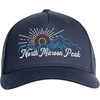 My Colorado Hats | Rocky Mountain West Hiking, CO Camping Baseball Hat for Men Women(North Maroon Peak)