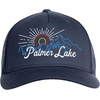 My Colorado Hats | Rocky Mountain West Hiking, CO Camping Baseball Hat for Men Women(Palmer Lake)