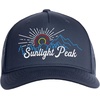 My Colorado Hats | Rocky Mountain West Hiking, CO Camping Baseball Hat for Men Women(Sunlight Peak)