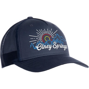 My Colorado Hats | Rocky Mountain West Hiking, CO Camping Baseball Hat for Men Women(Olney Springs)