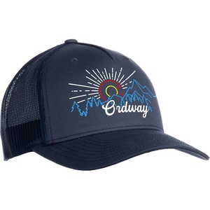 My Colorado Hats | Rocky Mountain West Hiking, CO Camping Baseball Hat for Men Women(Ordway)