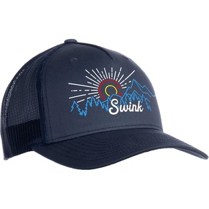 My Colorado Hats | Rocky Mountain West Hiking, CO Camping Baseball Hat for Men Women(Swink)