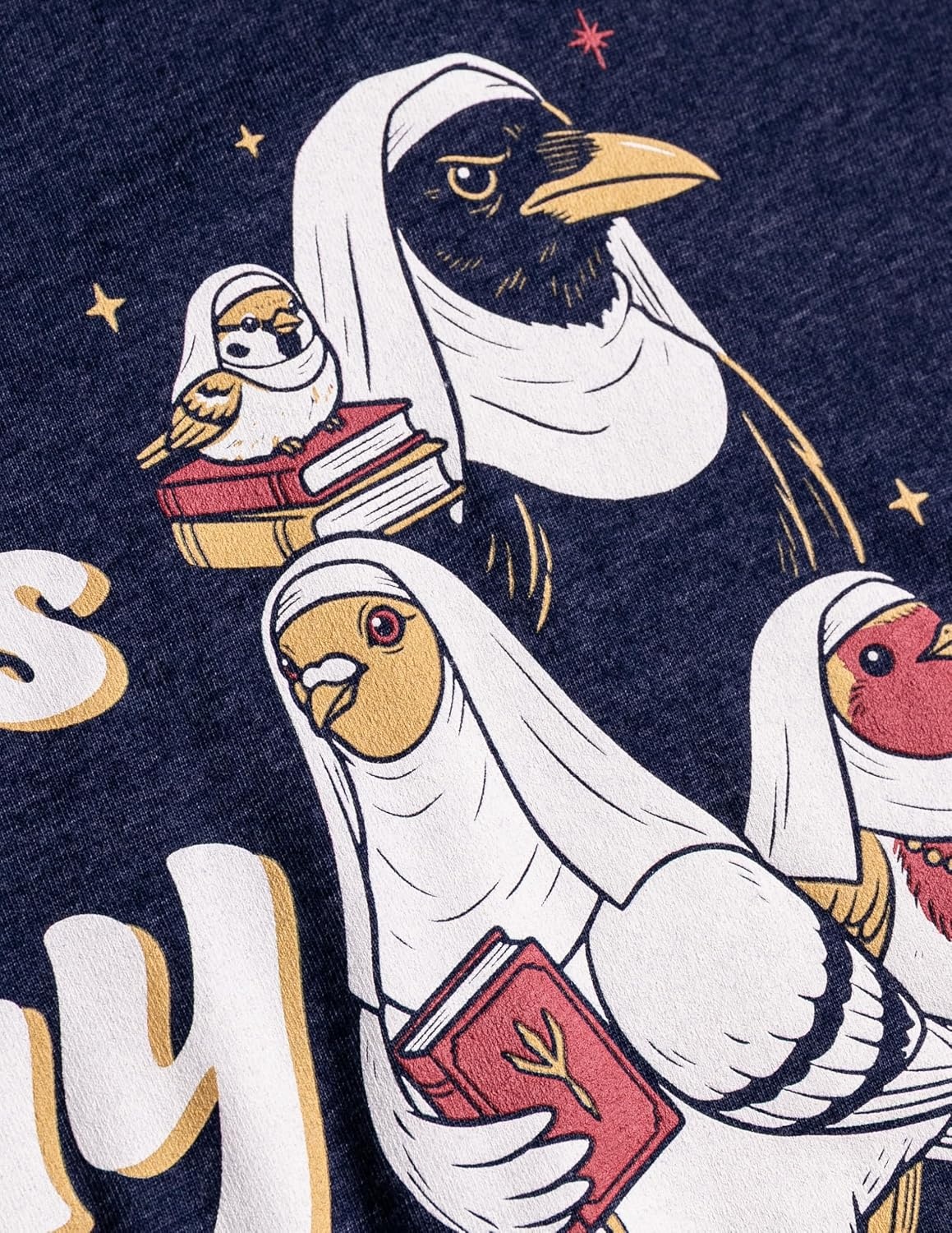 image:imageAnn Arbor Tshirt Co Funny Bird Watching Birder Nerd Watcher Tee Shirts Birder Birthday Gag Ornithology Lover Merch Humor Present For Dad Aviary Watcher Gear Animal Wildlife Enthusiast GiftBirds of Pray Nuns